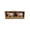 Rae Dunn Ceramic Piglet Cream and Sugar Set, Oink &