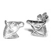Arranview Jewellery Ladies Horse Head Stud Earring - 925 Sterling