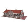 Walthers Cornerstone Brick Mission Style Depot Train