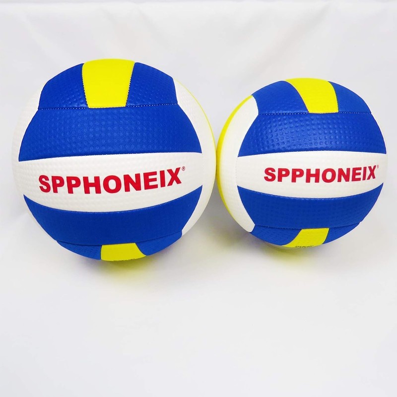 SPPHONEIX Volleyball Soft Lightweight Volleyball Waterproof Indoor/Outdoor for Beach Play,