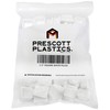 Prescott Plastics 1.5" Inch Square Plastic Plug Insert (4 Pack),