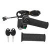 2 PCS Electric Bike Throttle Grip Kit Speed Control Grip
