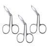 OHPHCALL Brow Tweezers for Women 3pcs Stainless Steel Scissor Tweezers