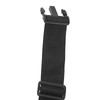 Wheelchair Safety Belt Restraint Harness Protective Adjustable Strap for PatientsBlack