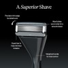 Premium Razor for Men, Handle + 2 Razor Blade Refills