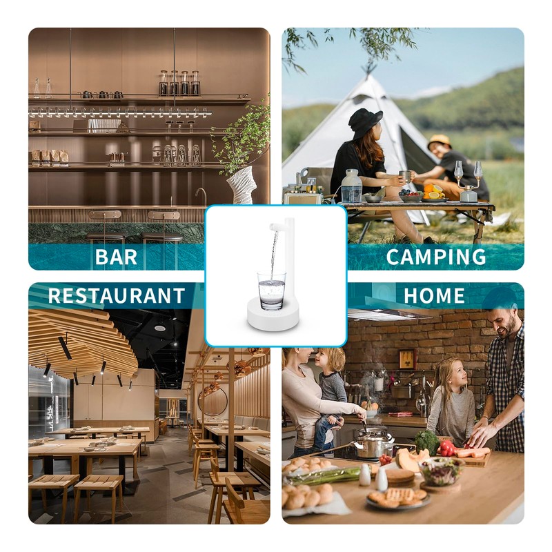 Intelligent Desktop Water Bottle Dispenser, Smart Table Water Dispenser with