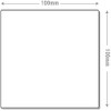 V Safety Fire Door Keep Clear Mandatory Sign - 100