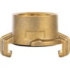 Poppstar Brass Quick Coupling 1 Inch Internal Thread (System Geka