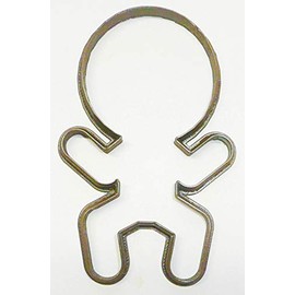 BIG INFLATED LARGE HEAD GINGERBREAD MAN OUTLINE CHRISTMAS SPECIAL OCCASION COOKIE CUTTER BAKING TOOL 3D PRINTED MADE IN USA PR2151