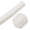 uxcell Insulation Braid Sleeving, 16.4Ft-16mm High TEMP Fiberglass Sleeve White
