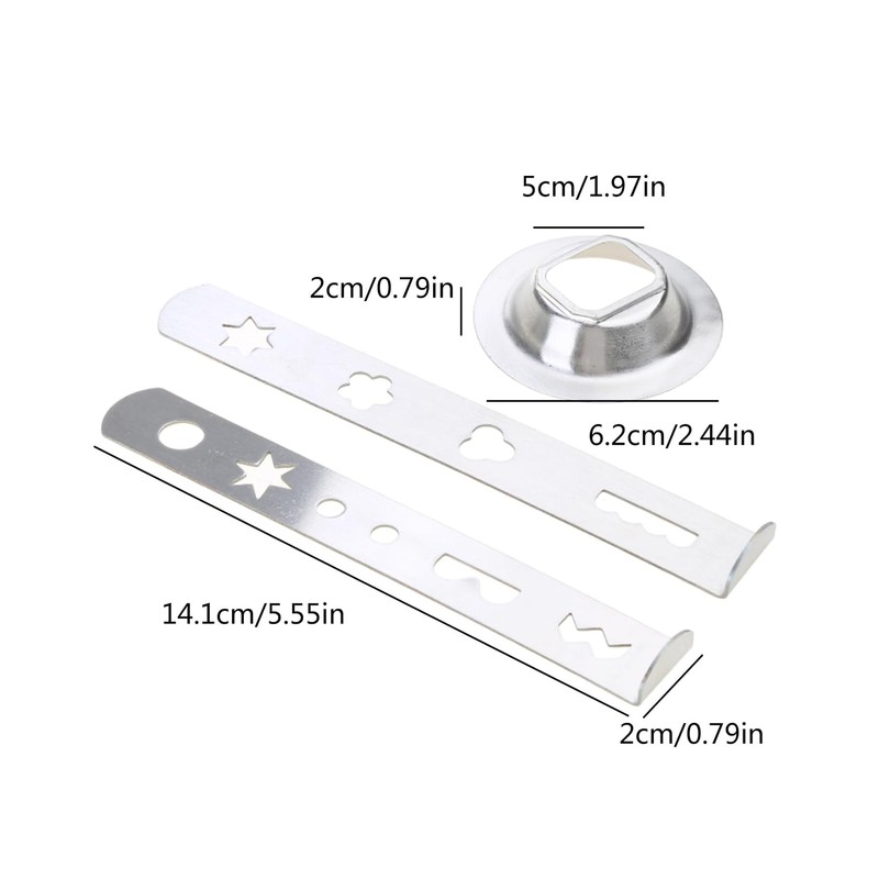 NewLuyer Biscuit Maker Attachment for Meat Grinder Cookie Press, Stainless