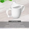 Dignity by Wade Two Handled Feeding Cup - White