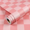 YENHOME 17.7"X276" Self Adhesive Checkered Wallpaper Peel and Stick Countertops