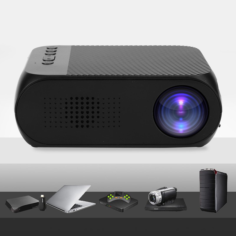 Mini Projector Black Micro 1080P HDMI Multi Function Home Theater