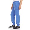 MediChic Men's Scrubs Joggers Pants with 6 Pockets and Elastic