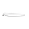 PROFLO PFTSCOF2000 Elongated Open-Front Toilet Seat - Black