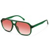 Fozono Stylish Oversized Aviator Sunglasses for Women Men Retro Trendy