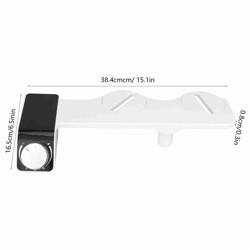 Bidet Toilet Seat Attachment NonElectric Dual Nozzle Adjustable Pressure SelfCleaning(G9/16
