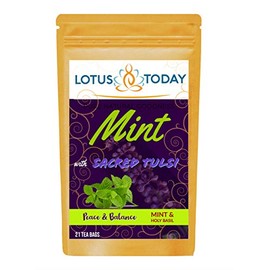 Tulsi Tea Sacred Holy Basil Tea , Sleepy Relax Herbal Tea Immune Support