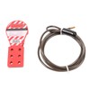 Tagout Cable Lock Rugged Reliable Rustproof 6 Hole Stainless Steel