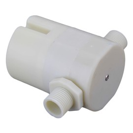 RDEXP Automatic 1/2" Water Level Control Valve - Float Valve - ABS Plastic - White