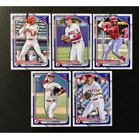 2024 Topps Bowman Draft Complete Paper Team Set - Los Angeles Angels