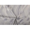 Faux Fur Pony Skin Velboa Fabric Material - Silver, 1MTR