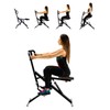 TOTAL CRUNCH Power Rider Ab Core Squat Glute Exercise Workout