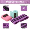 Good Nite Resistance Bands 3 Level Booty Bands Fabric Glute