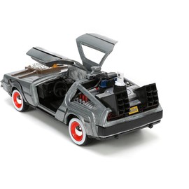 Jada Toys Back to The Future Part III 1:32 Time Machine Die-cast Car, Toys for Kids and Adults