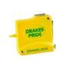 DRAKES PRIDE YELLOW 10FT DRAKELOCK STEEL BOWLS TAPE/MEASURE**