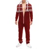 UpTickWear Men's Printed Onesie Hoody All In One Tracksuit Men