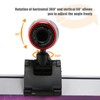 USB2.0 with MIC HD Webcam Web Camera Cam 360 Degree