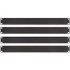 4 x 1 U Rack Panel 483 mm 19 Inch