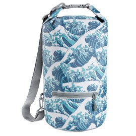 Skog Å Kust DrySak Waterproof Dry Bag | 10L Waves