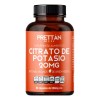 Citrato De Potasio 20mg Suplemento 90 Caps Prettan Sin Sabor