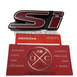 Honda New OEM 06-08 Honda Civic Si Front Grille Emblem Badge 07 FA5 FG2 75732-SVB-A01