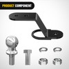 Nilight ATV/UTV Three-Way Hitch with 2 Inch Ball 3500lbs 3