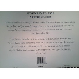 Autom ADVENT CALENDAR (Family Tradition) FOR WE HAVE SEEN HIS STAR (Non-year specific)