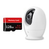 HESTIA Indoor Pan/Tilt Auto Tracking Camera with 124gb MicroSD Card,