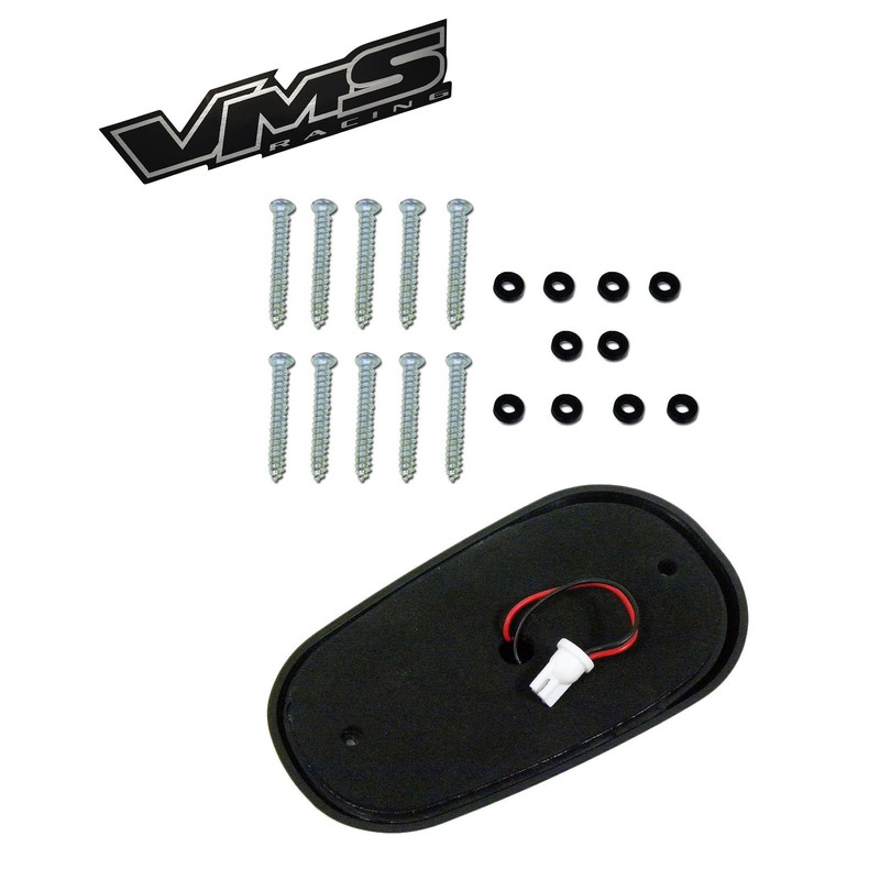 VMS Racing 5pc Amber Cab Roof Top Marker Lights Covers