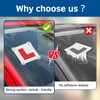 2 Pack Magnetic L Plates for Car, Fully Magnetic Learner