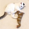 Petio Cat Kicker Toy, Tough Leather Shrimp