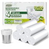 Inwaysin 4-6 Gallon Small Trash Bags Biodegradable 180 Counts, Ultra