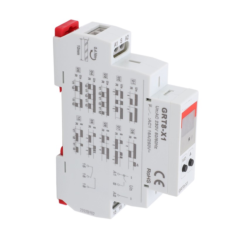 Digital Display Time Relay Digital Display Flame Retardant Delay Time