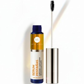 MIST JEWEL Serum eyelash pestañas alargador con biotina, niacinamida, Ácido hialurónico y soya 8ml | Fortalecedor crecimiento de pestaña