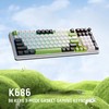 Redragon K686 PRO 98 Keys Wireless Gasket RGB Gaming Keyboard,