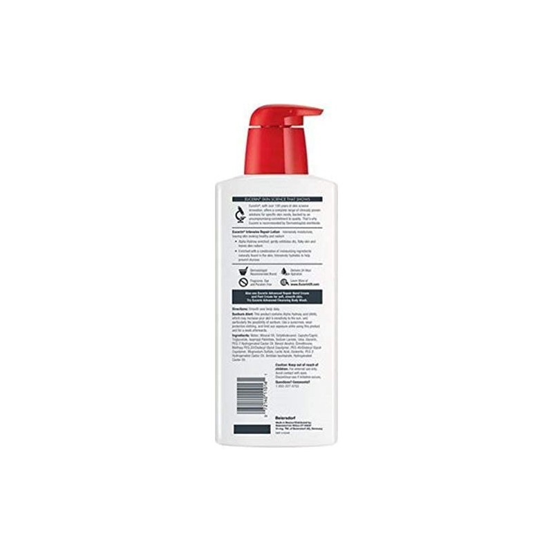 Eucerin Intensive Repair Rich Feel Lotion 16.9 Ounces (Pack of