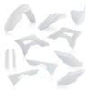 Acerbis Full Plastic Kits For Honda - White (2736250002), One