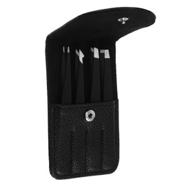 Beavorty Eyebrow Tweezers Set Stainless Steel Tweezers for Hair Removal Splinter Removal and Crafting Projects